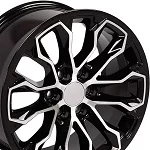 chevy colorado black wheels