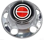 red and chrome wheels